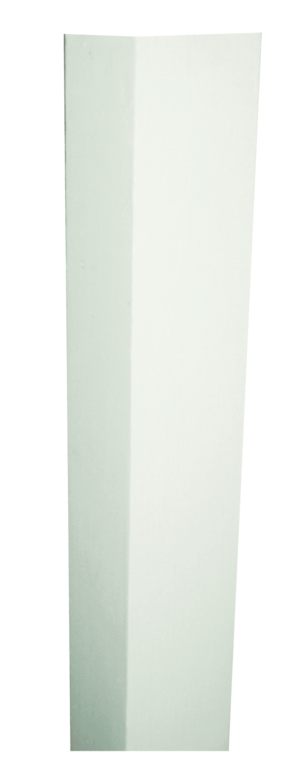 Stolpe 98x98 firkant m/ rund kant rettkappet - Bilde 2