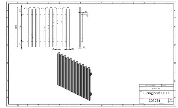 Hole gangport - Bilde 3
